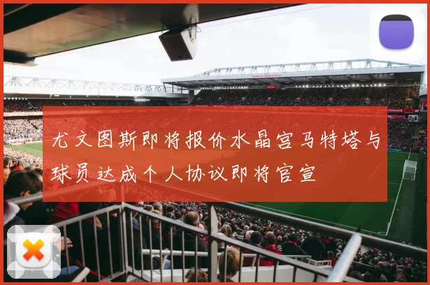 尤文图斯即将报价水晶宫马特塔与球员达成个人协议即将官宣